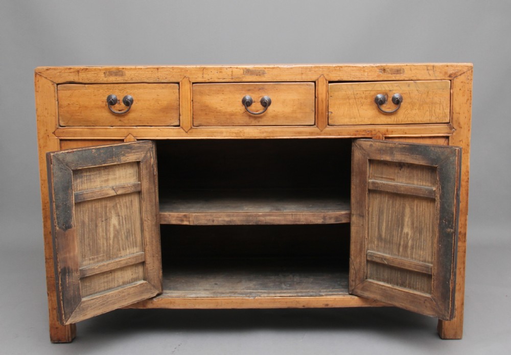 19th Century Chinese rustic dresser View II