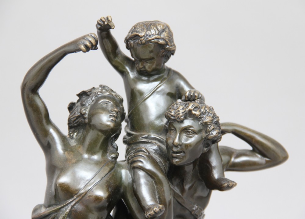 19th Century bronze figural group View VII