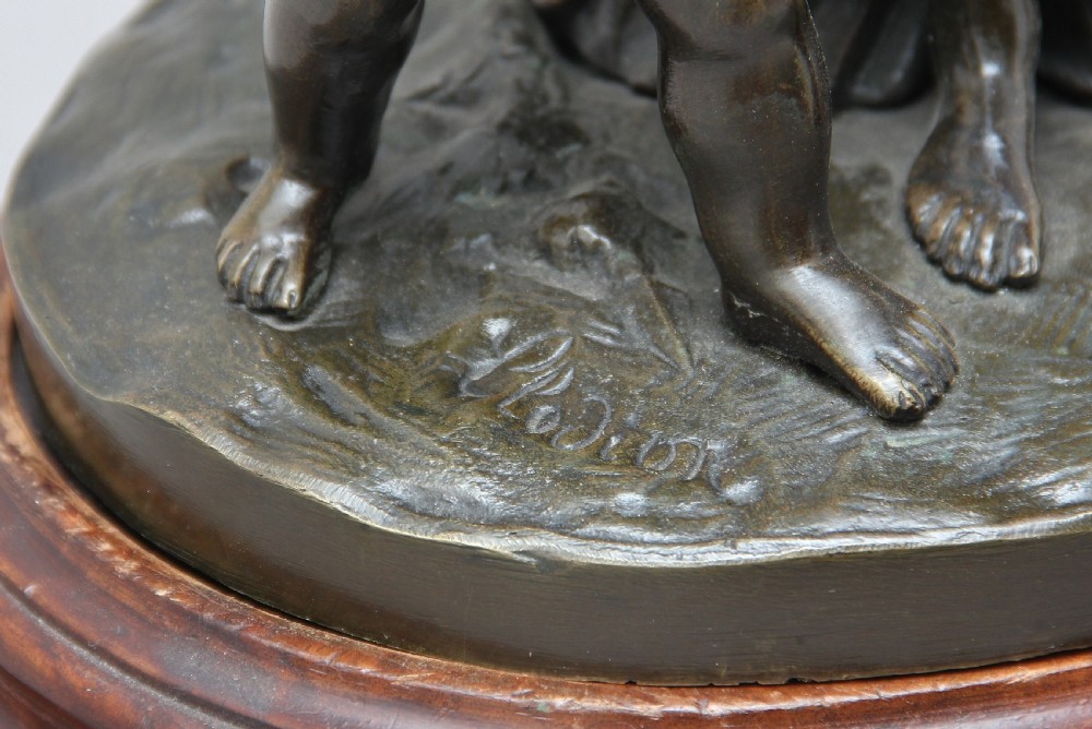 19th Century bronze figural group View VIII
