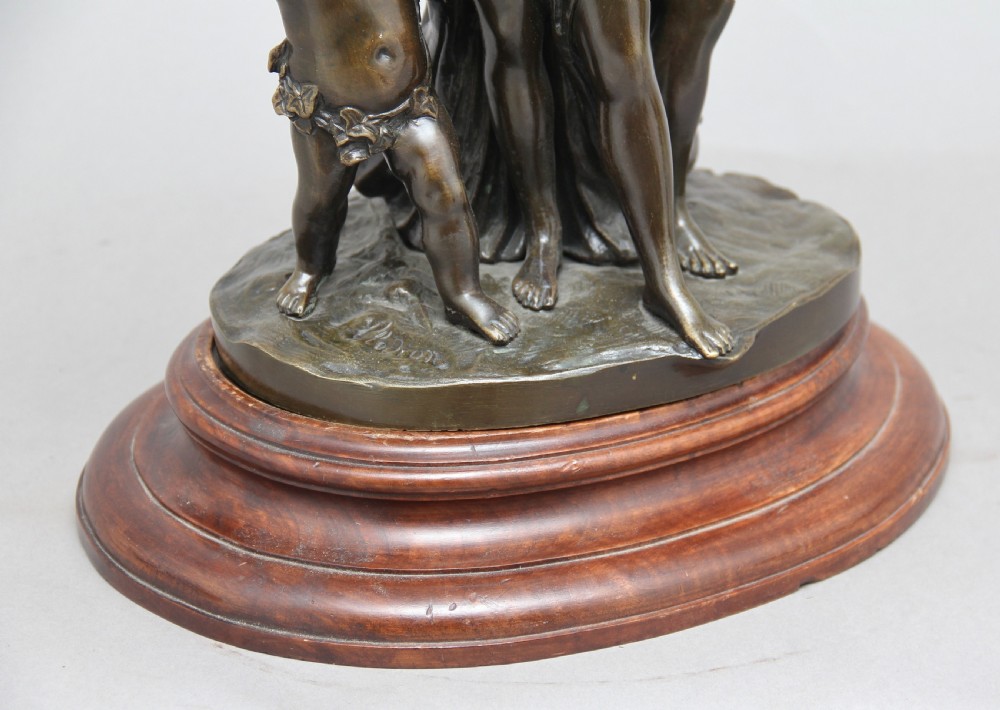 19th Century bronze figural group View IX