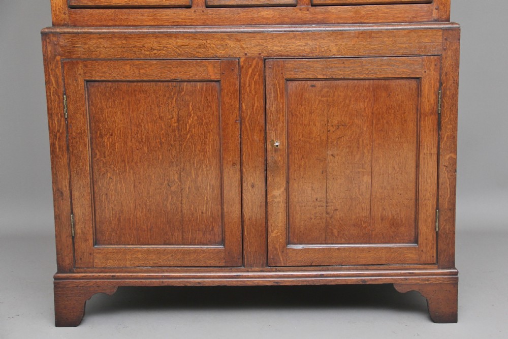 Early 19th Century oak food cupboard View VIII