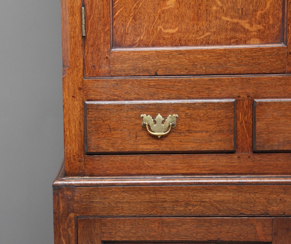 Early 19th Century oak food cupboard View IX