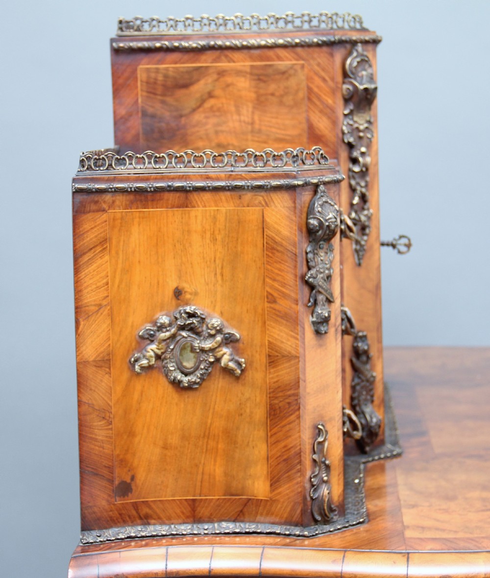 19th Century walnut Bonheur Du Jour View VI