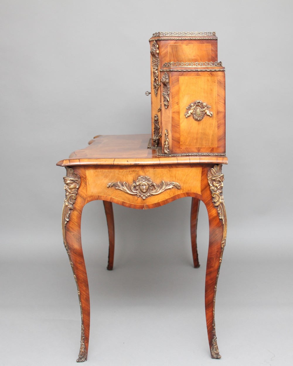 19th Century walnut Bonheur Du Jour View VIII