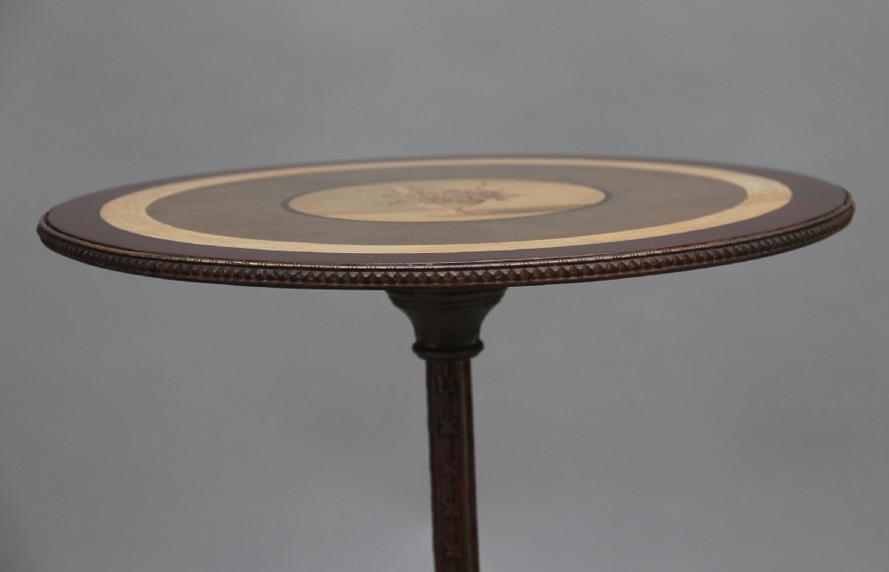 19th Century painted and brass occasional table View VII