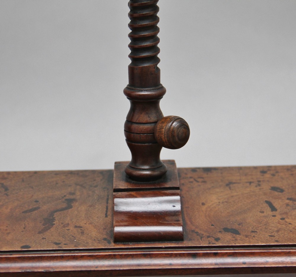 18th Century mahogany book press View IX