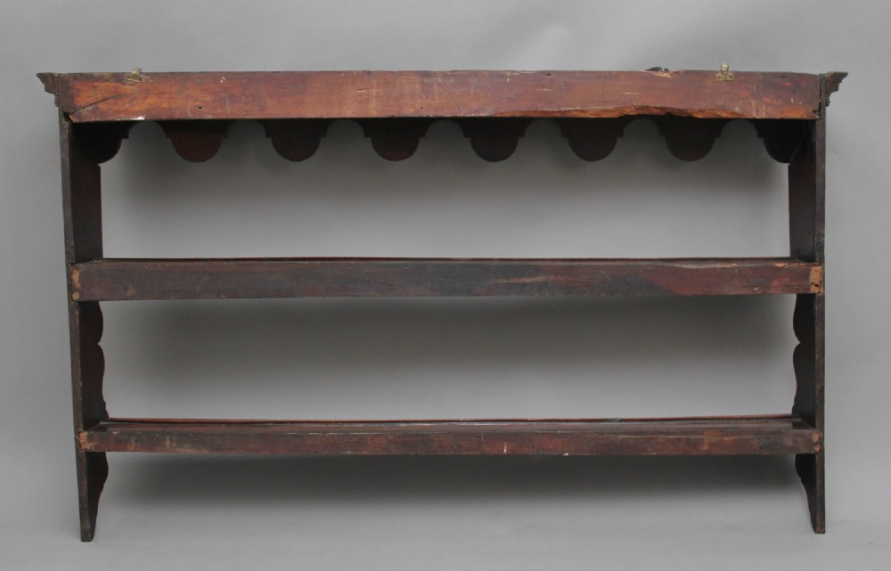 18th Century oak hanging rack View II