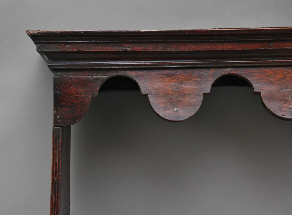 18th Century oak hanging rack View V