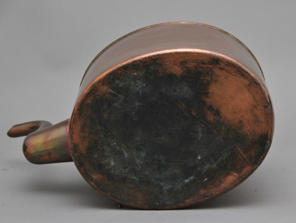 Large 19th Century brass copper kettle View VIII