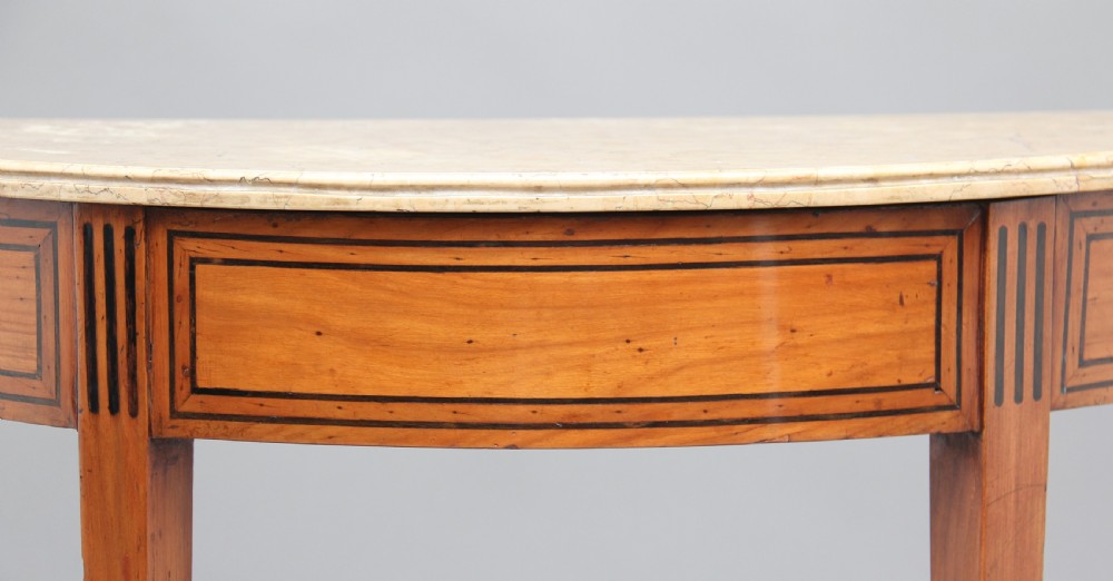A pair of early 19th Century Italian console tables View VIII