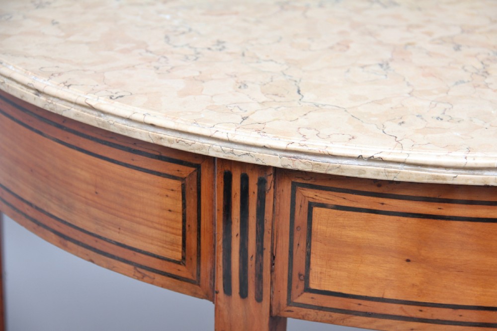 A pair of early 19th Century Italian console tables View IX