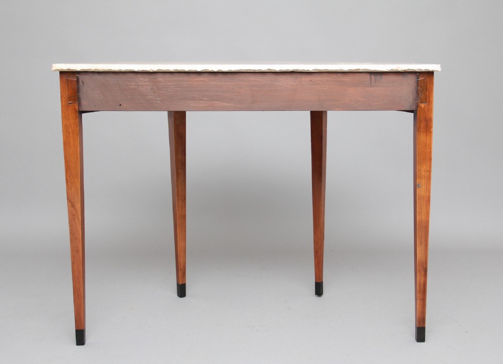 A pair of early 19th Century Italian console tables View X