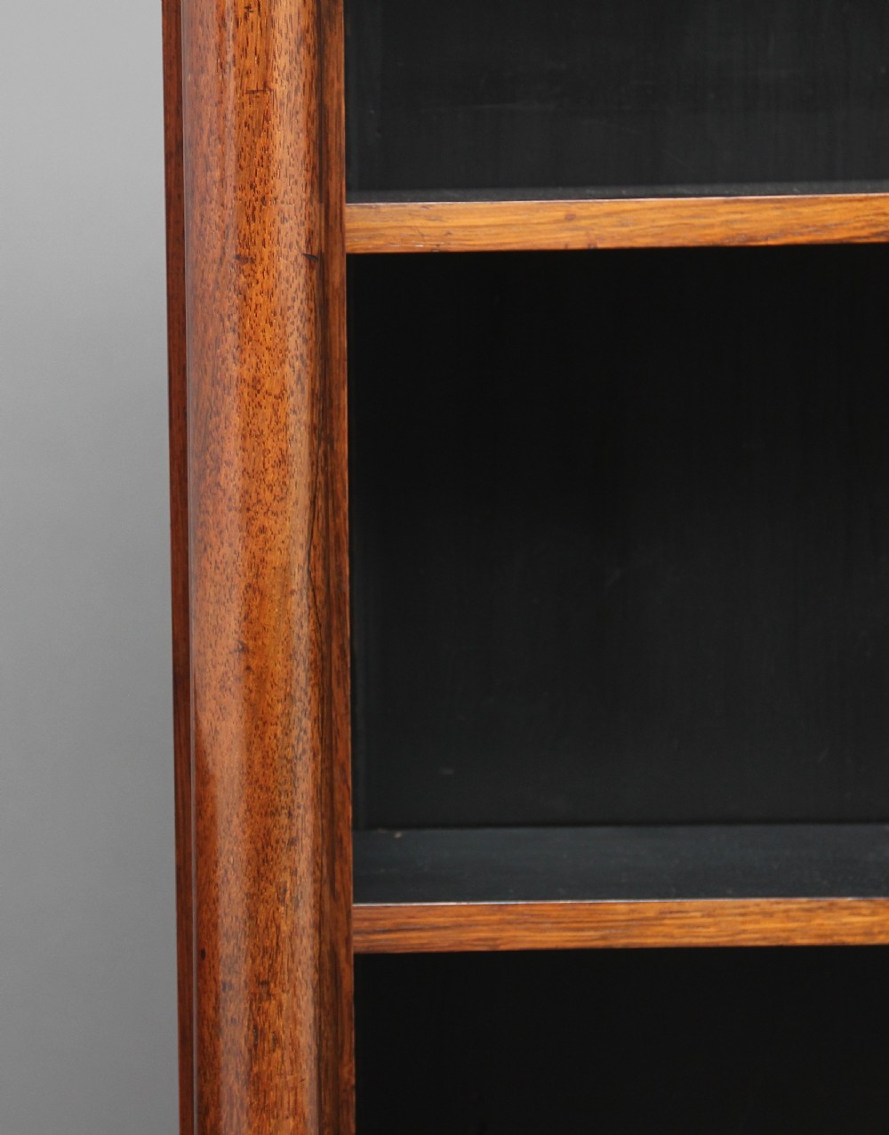 Early 19th Century rosewood and brass inlaid bookcase View XIII