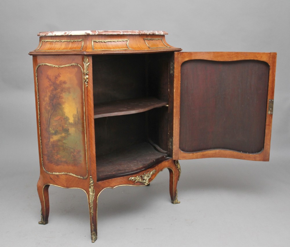 19th Century French Kingwood and brass mounted cabinet View VII