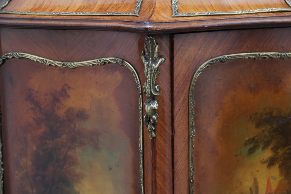 19th Century French Kingwood and brass mounted cabinet View VIII