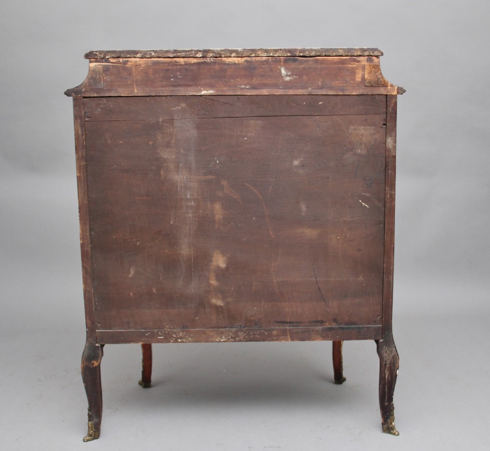 19th Century French Kingwood and brass mounted cabinet View XI
