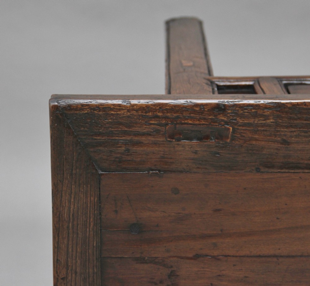 19th Century Chinese elm side table View X