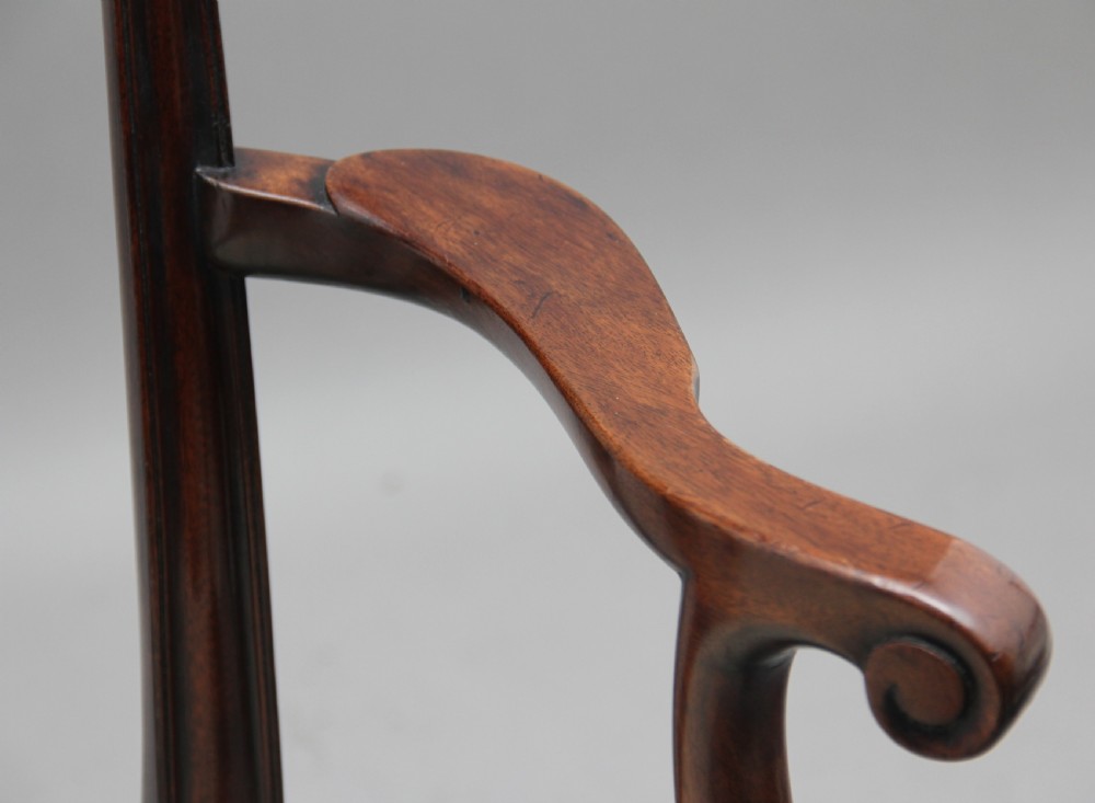 Pair of early 20th Chippendale style armchairs View XIII