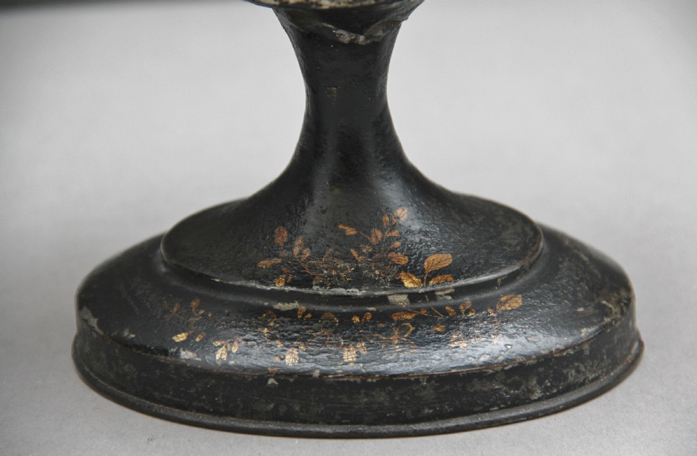 Pair of Early 19th Century Tole Chestnut Urns View XIII