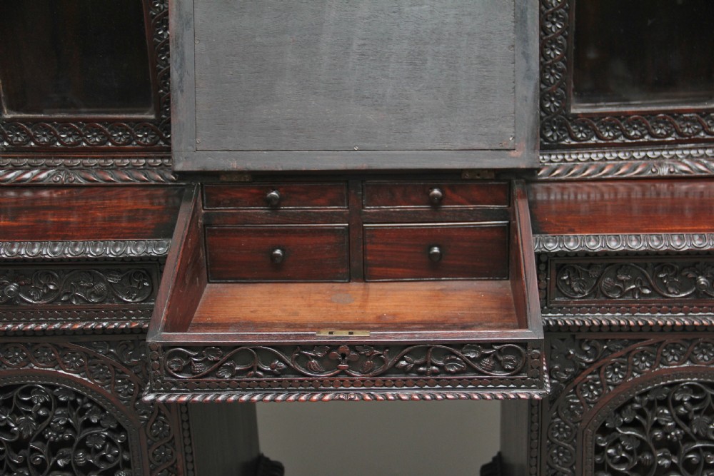 19th Century Anglo-Indian bookcase View IX