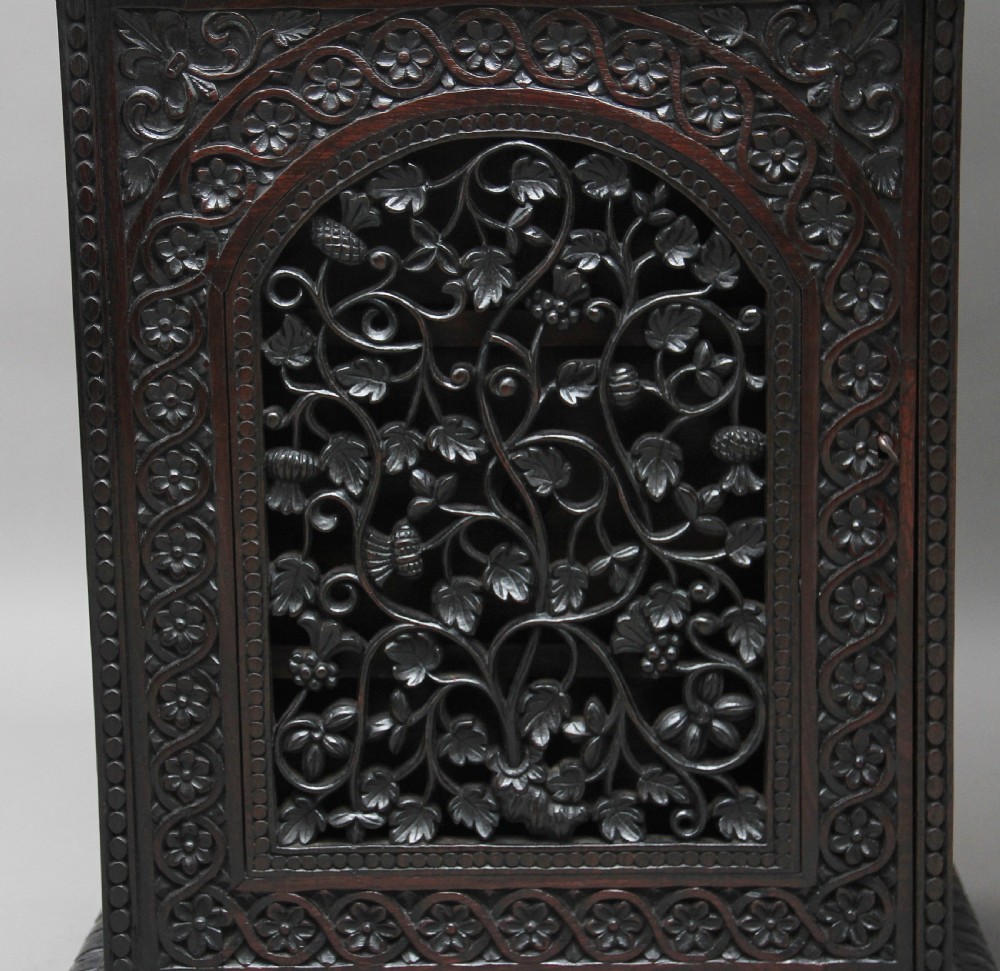 19th Century Anglo-Indian bookcase View XIV