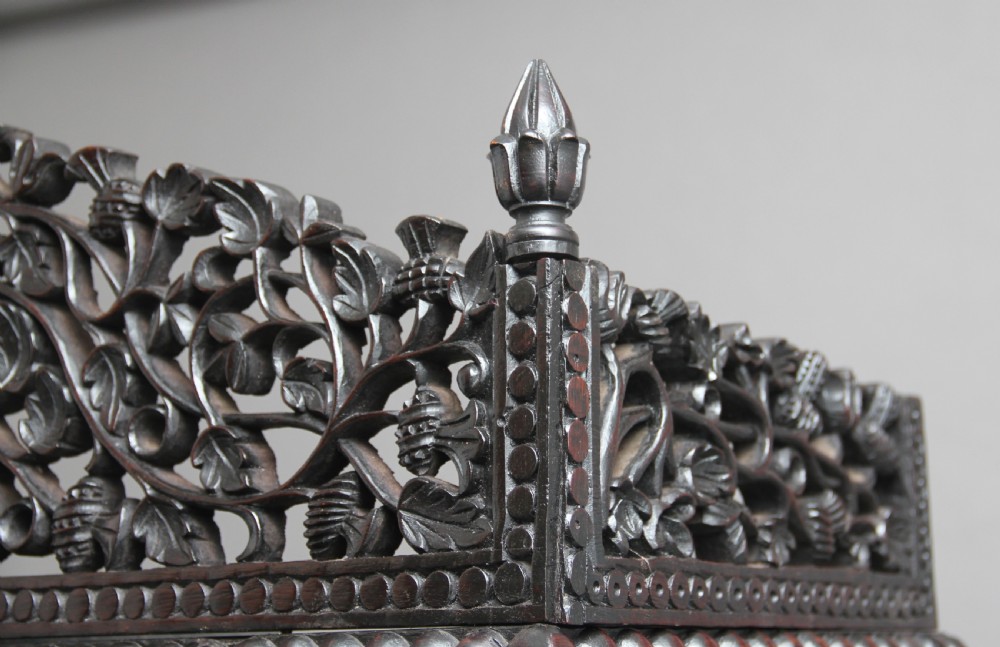 19th Century Anglo-Indian bookcase View XVII