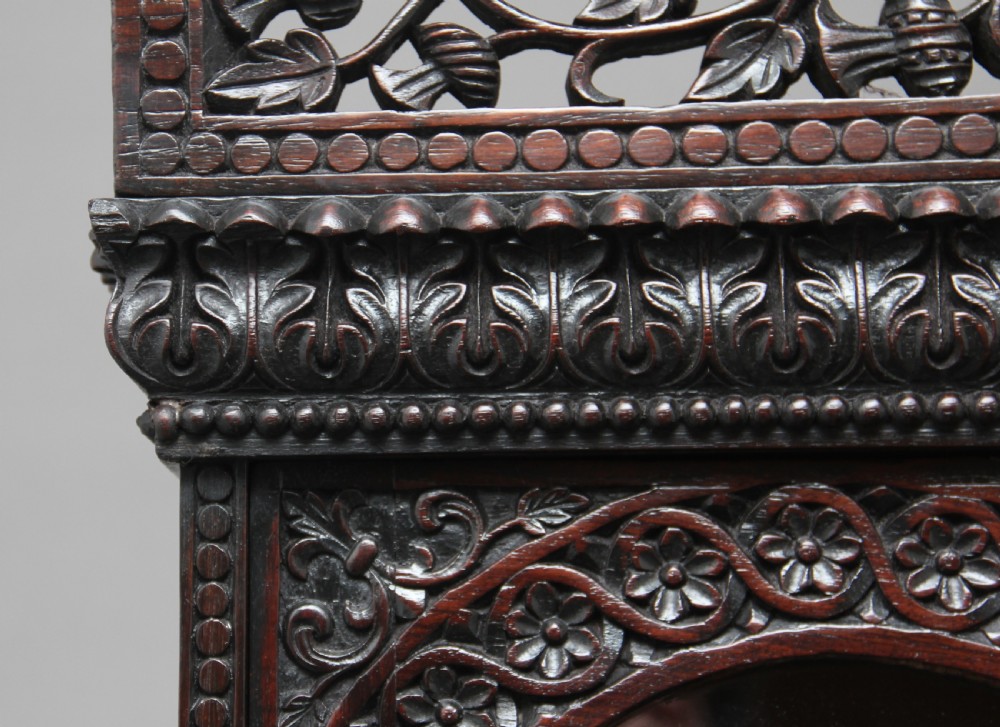 19th Century Anglo-Indian bookcase View XXI