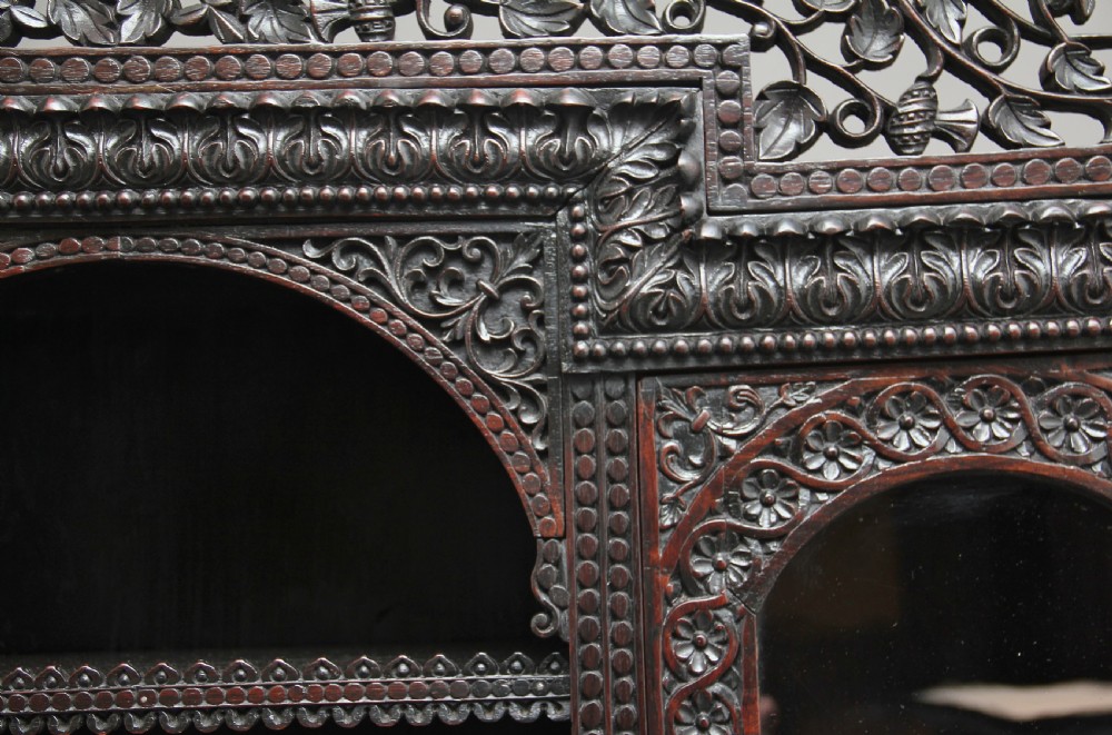 19th Century Anglo-Indian bookcase View XXII