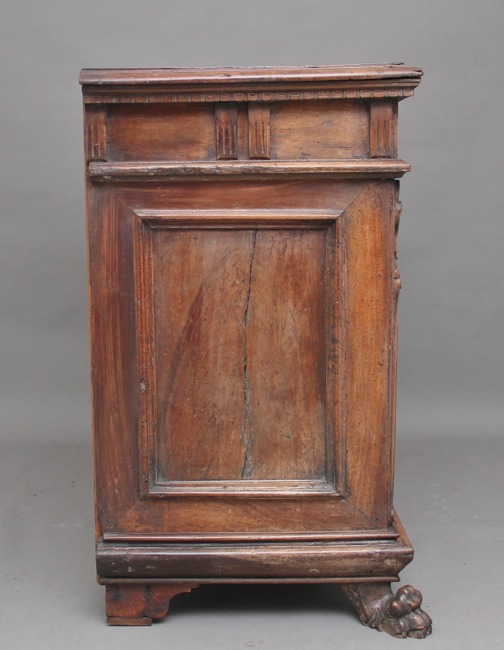 18th Century Italian walnut cabinet View V