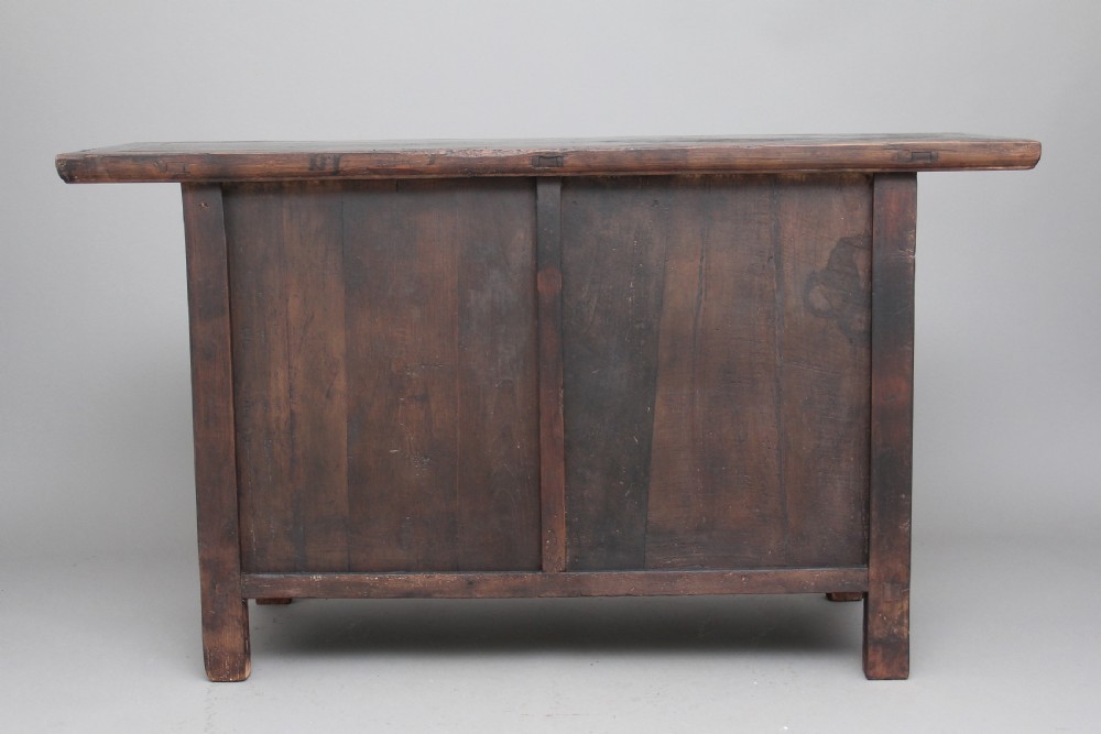 19th Century Chinese rustic elm dresser View VI