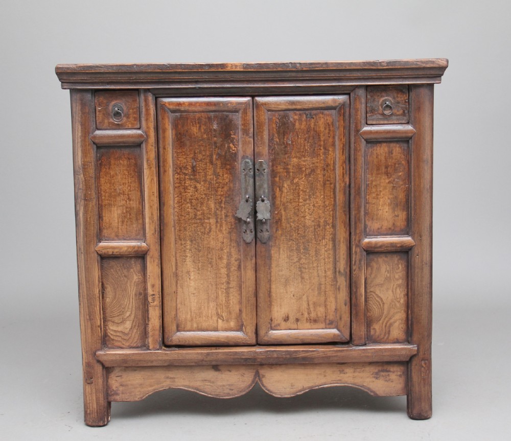 19th Century Chinese elm rustic dresser