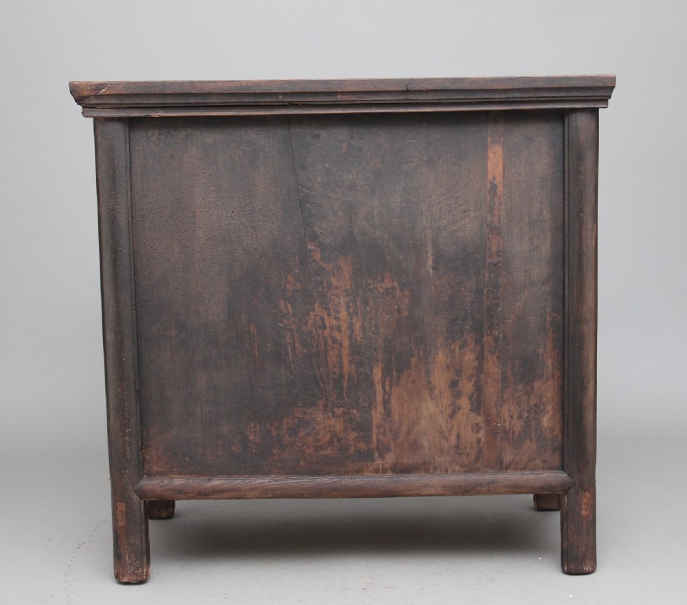 19th Century Chinese elm rustic dresser View VII