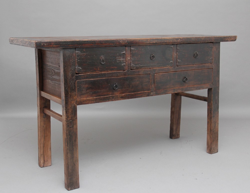 19th Century rustic Chinese dresser