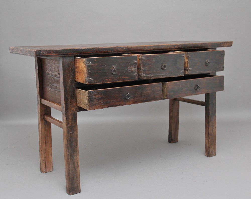 19th Century rustic Chinese dresser View II