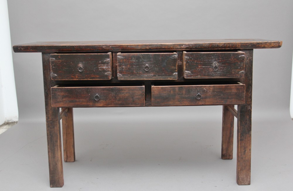 19th Century rustic Chinese dresser View III