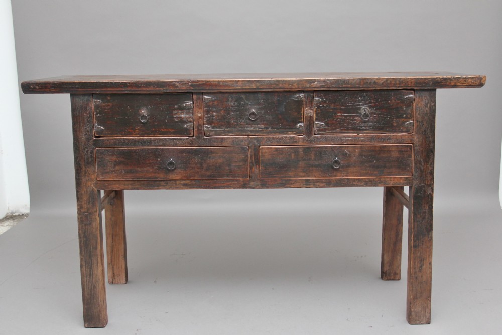 19th Century rustic Chinese dresser View IV