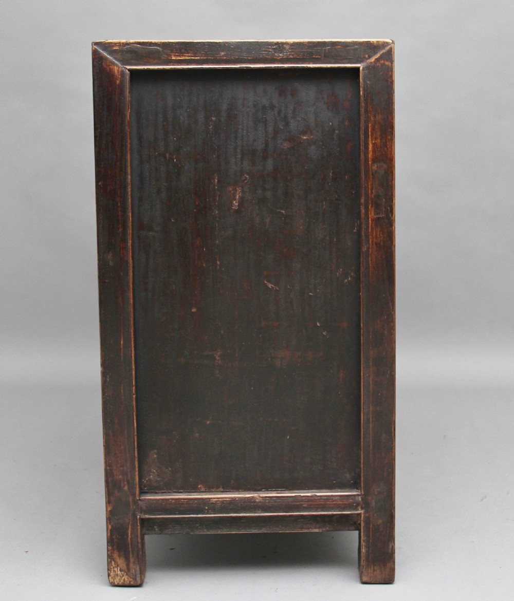 19th Century Chinese elm dresser View III