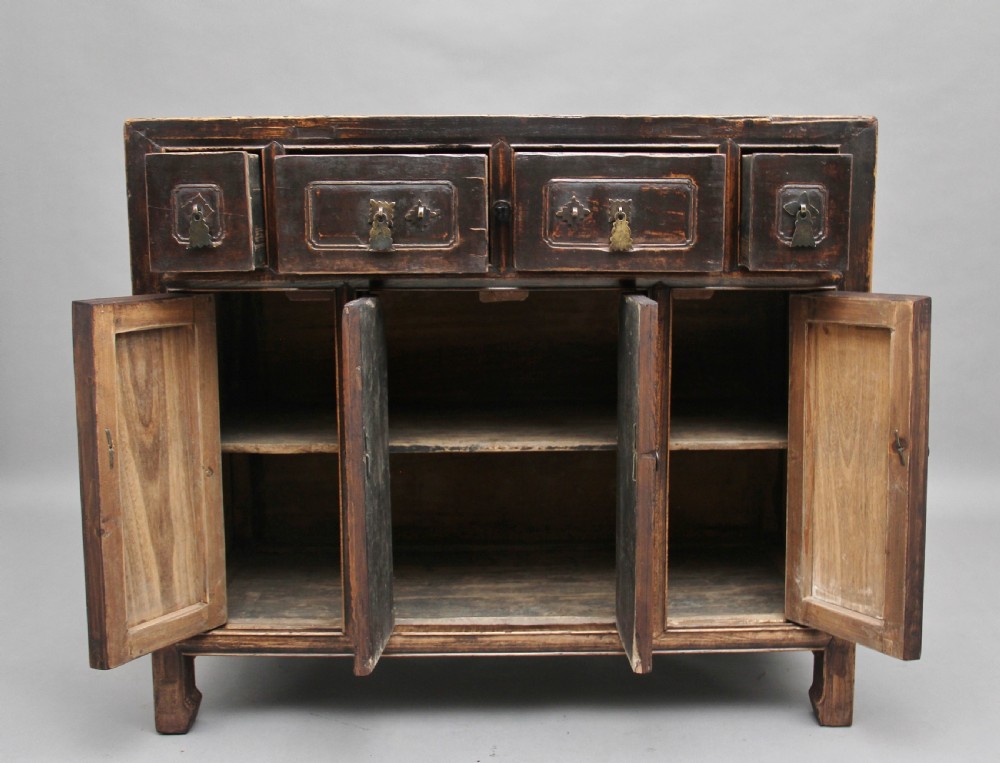 19th Century Chinese elm dresser View IV