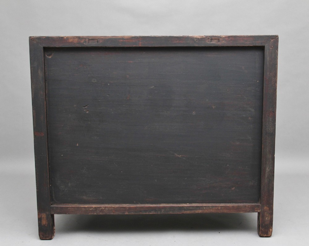 19th Century Chinese elm dresser View V