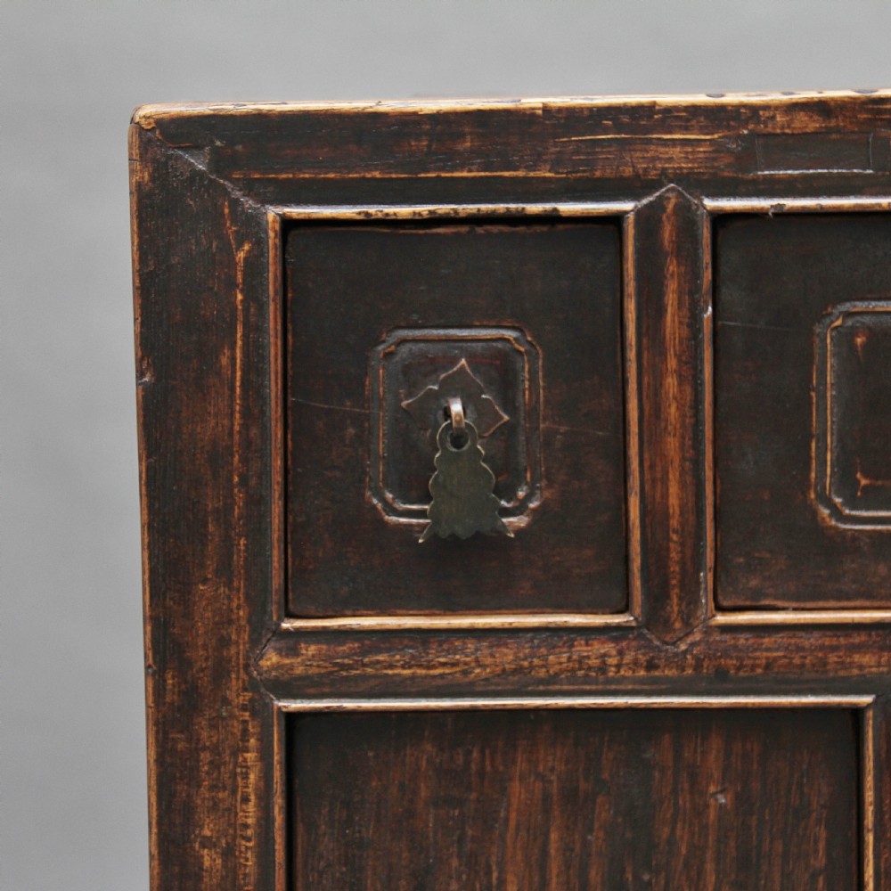 19th Century Chinese elm dresser View IX