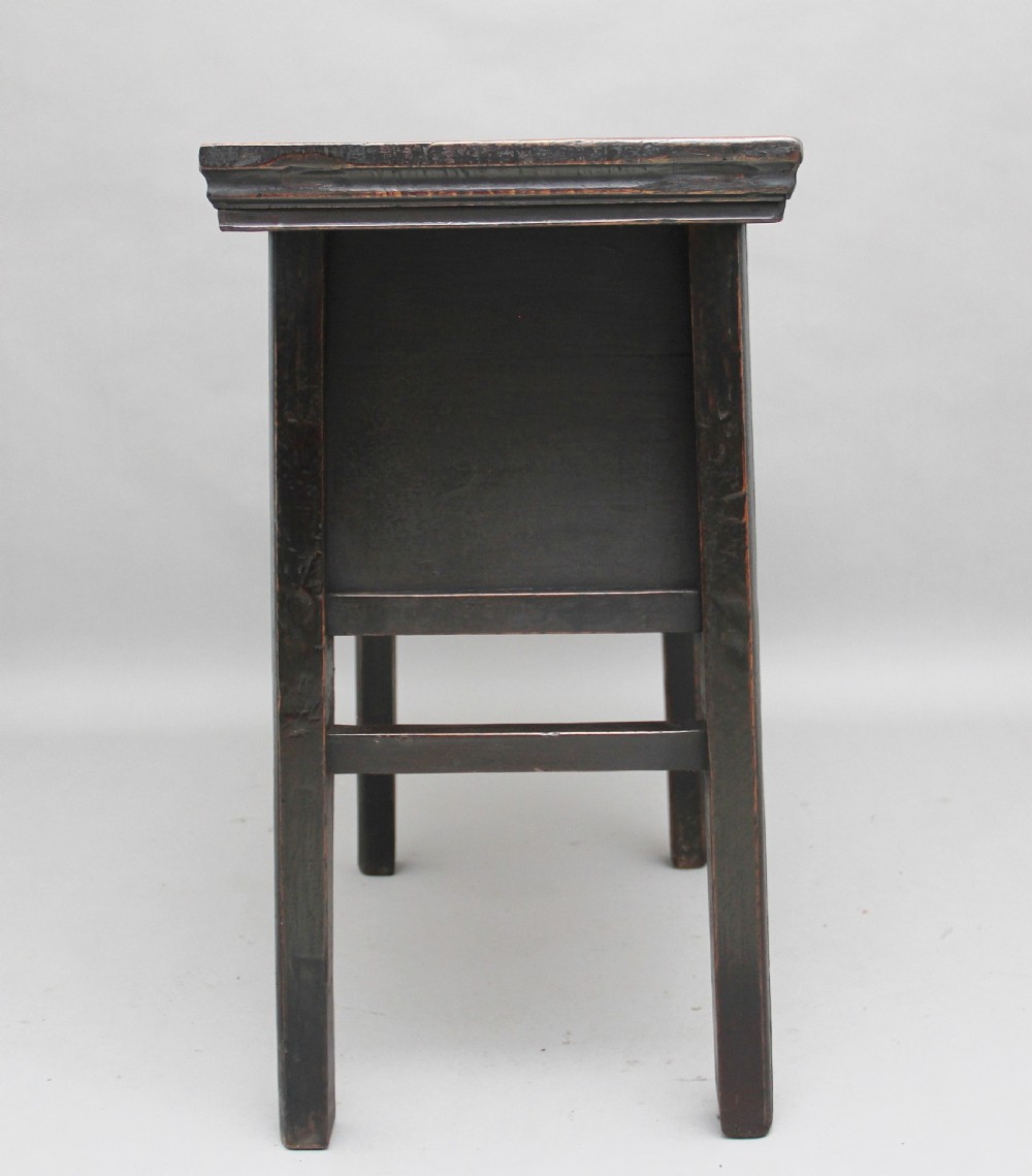 19th Century Chinese elm dresser View V