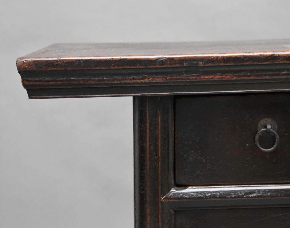 19th Century Chinese elm dresser View X