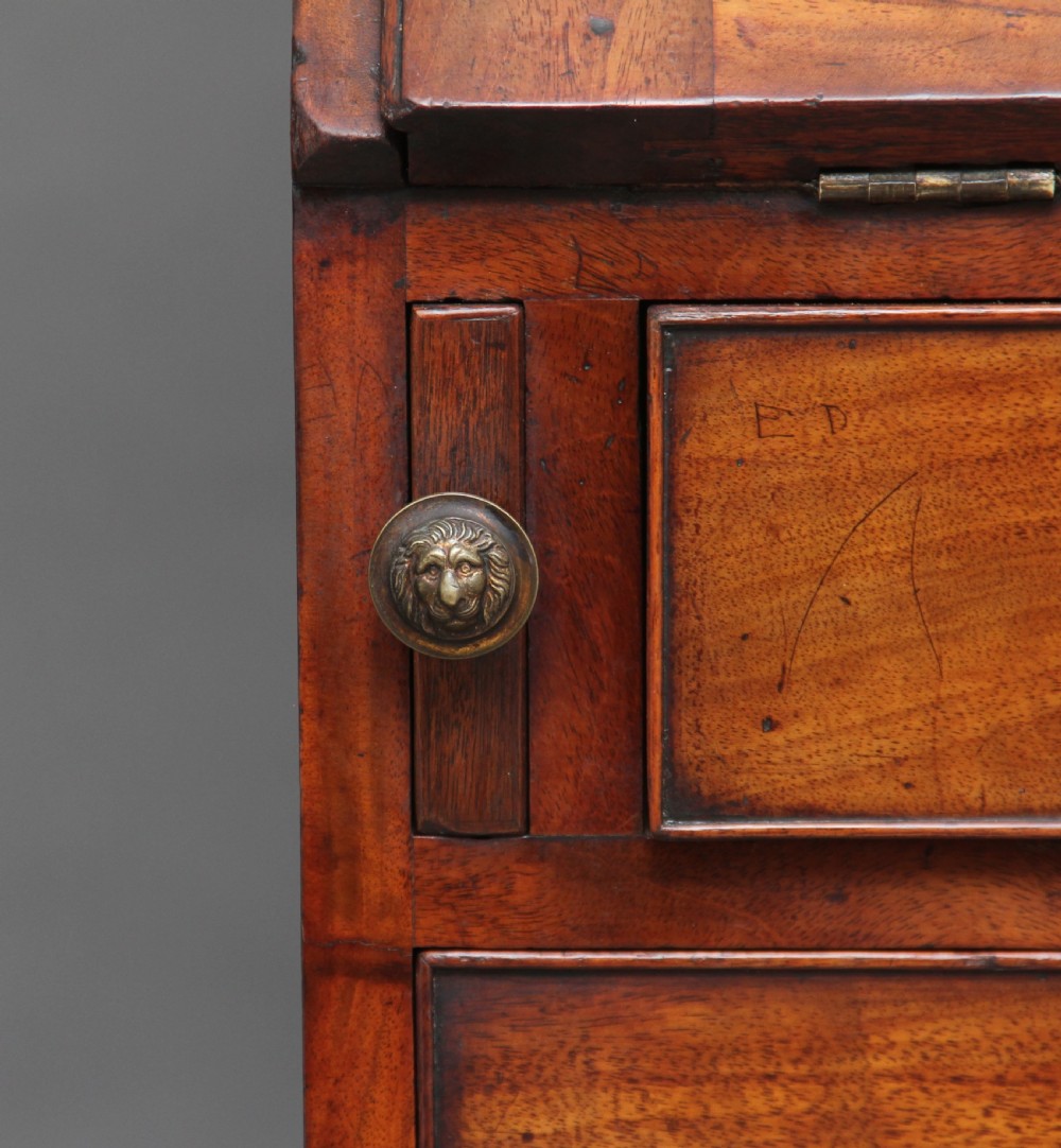 18th Century mahogany bureau bookcase View XII