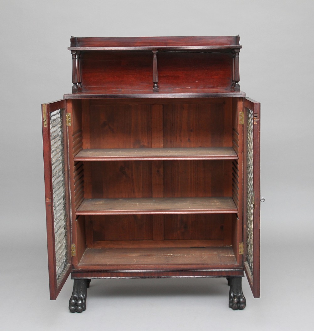 Early 19th Century mahogany cabinet  View III