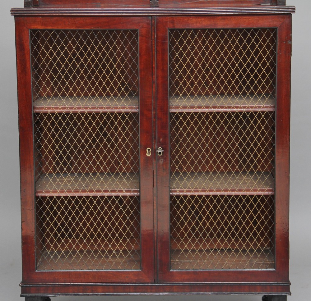 Early 19th Century mahogany cabinet  View X
