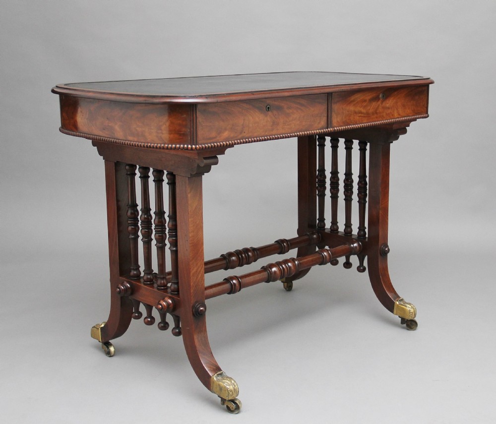 Early 19th Century Mahogany Writing Table