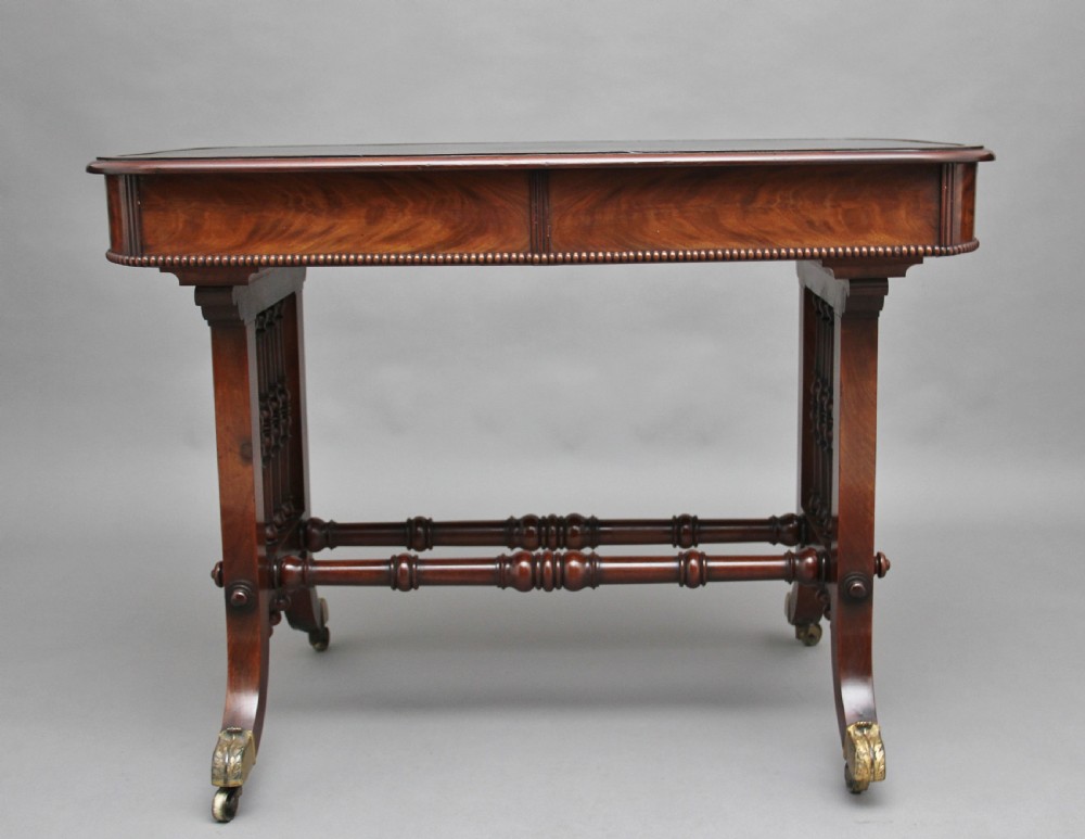Early 19th Century Mahogany Writing Table View VI