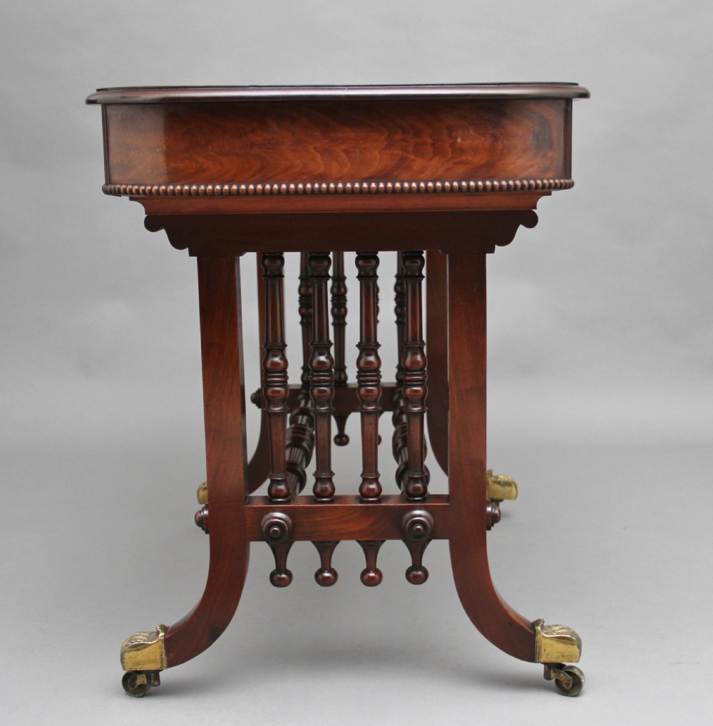 Early 19th Century Mahogany Writing Table View VII
