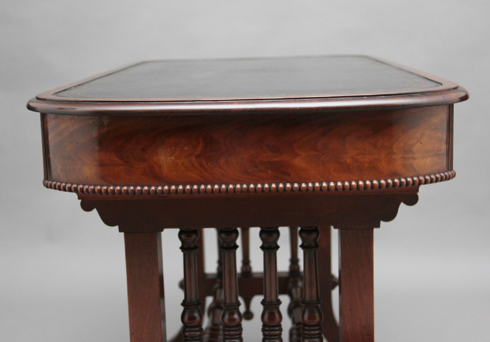 Early 19th Century Mahogany Writing Table View IX