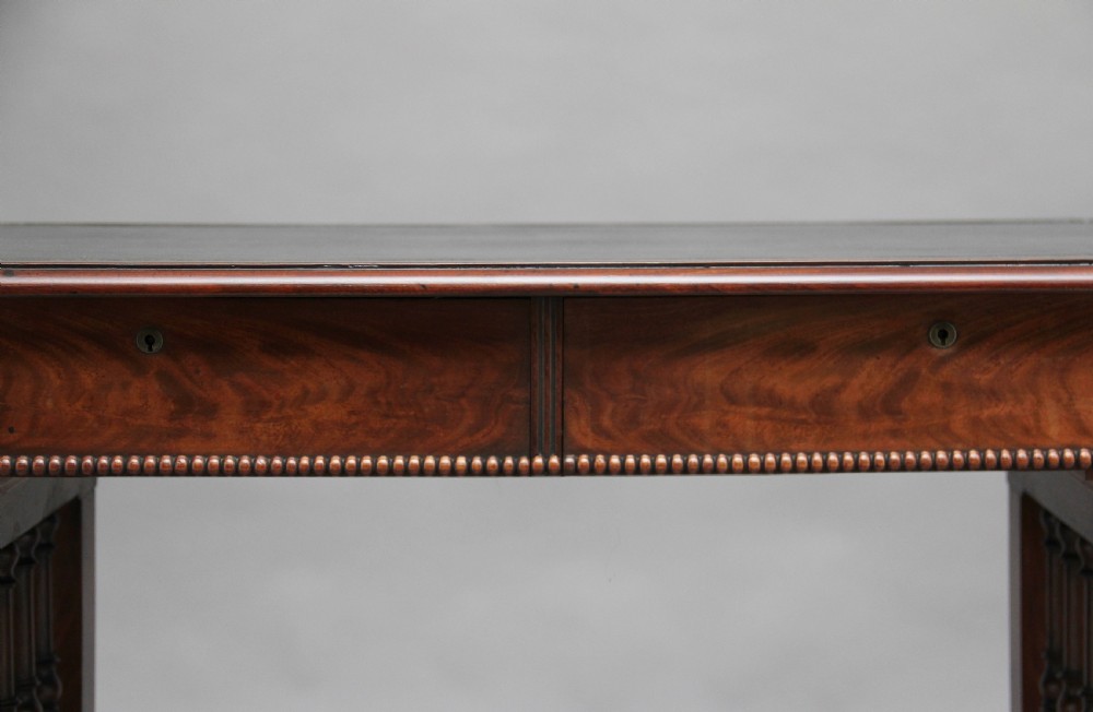 Early 19th Century Mahogany Writing Table View X